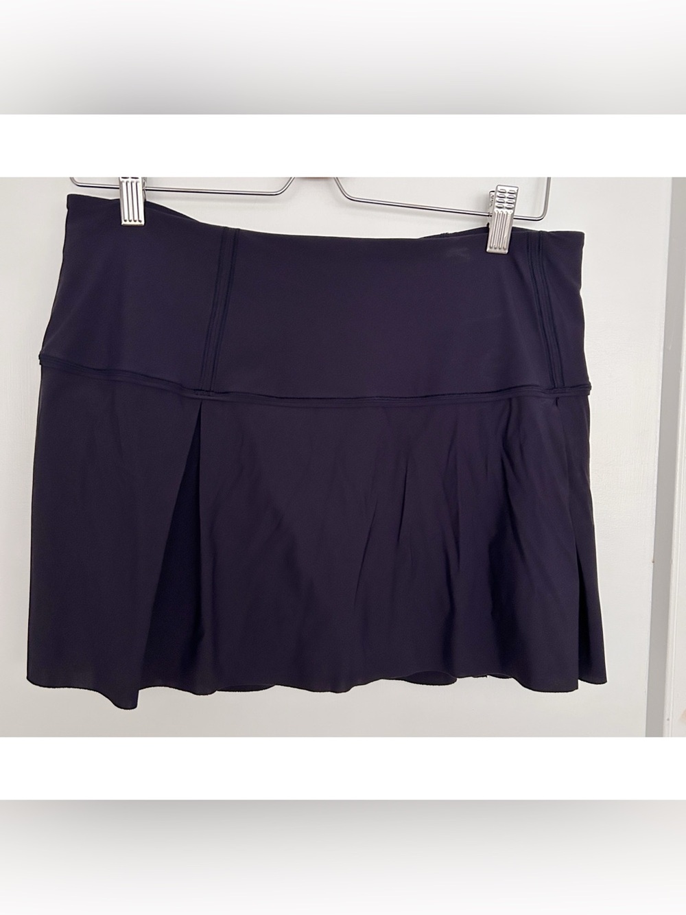 Women’s Navy Blue Lost in Pace Tennis Skirt Size 10 Regular - Picture 2 of 8